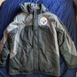 Vintage Steelers 2 in 1 Coat